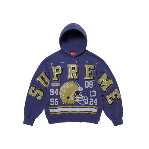 슈프림 x 케이트 모스 후드 스웨트셔츠 네이비 - 24FW | Supreme 슈프림 x 케이트 모스 후드 스웨트셔츠 네이비 - 24FW | Supreme