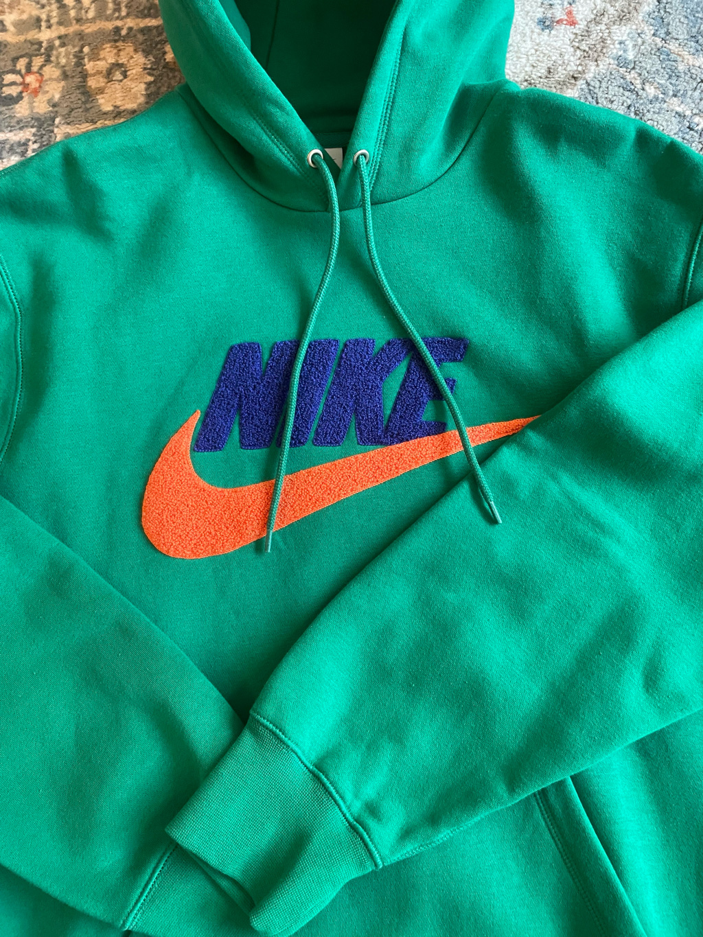 Nike Club Fleece Pullover Hoodie Malachite - Asia 착용 스타일 - 2