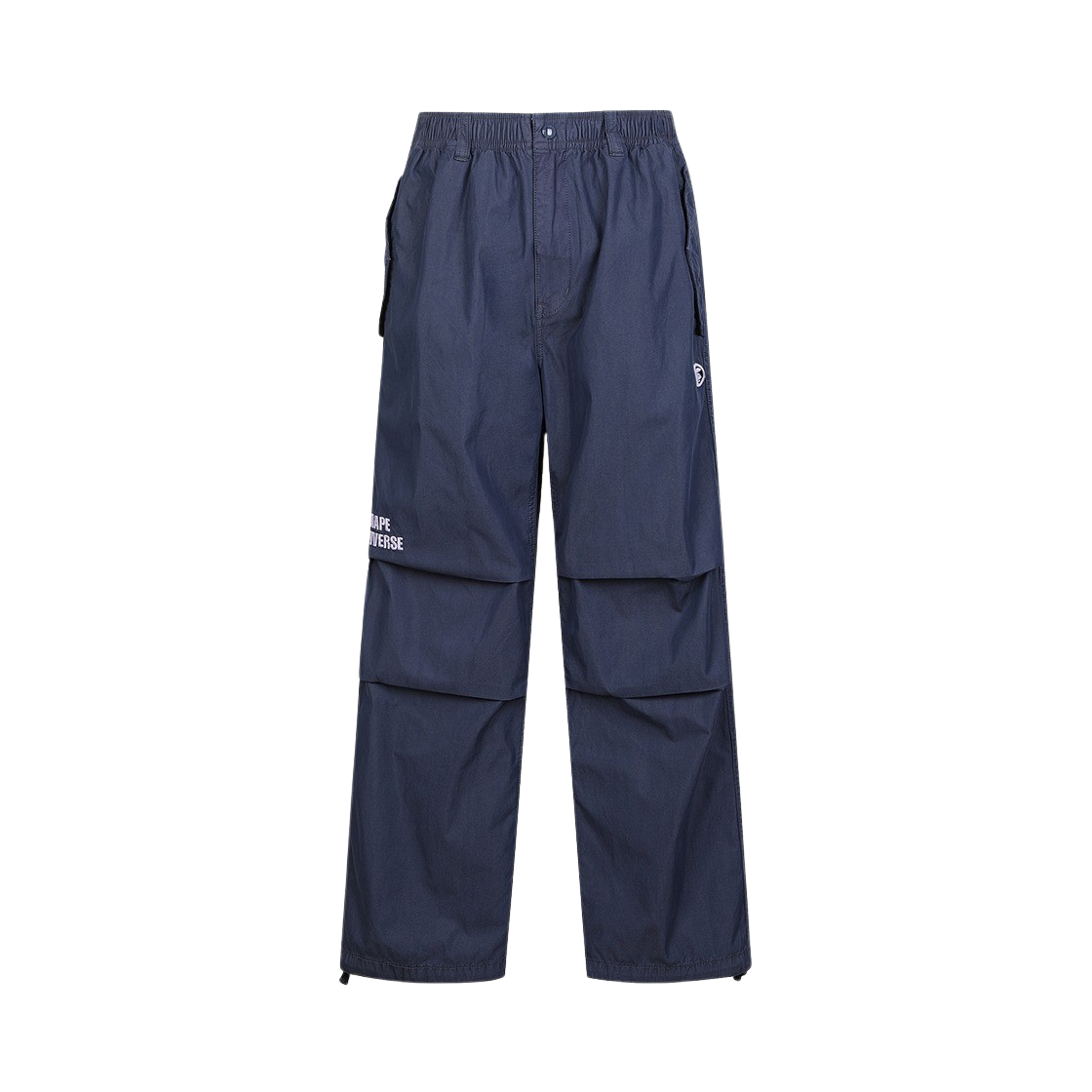 KM4BPALAP60NY AAPE Woven Pants Light Navy