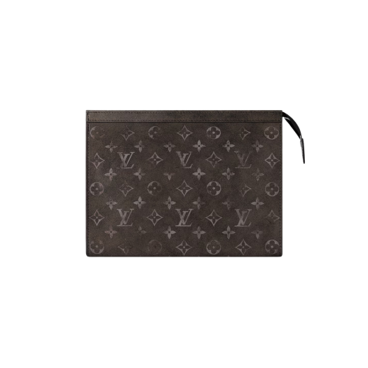 Louis Vuitton Pochette Voyage MM Monogram Black White