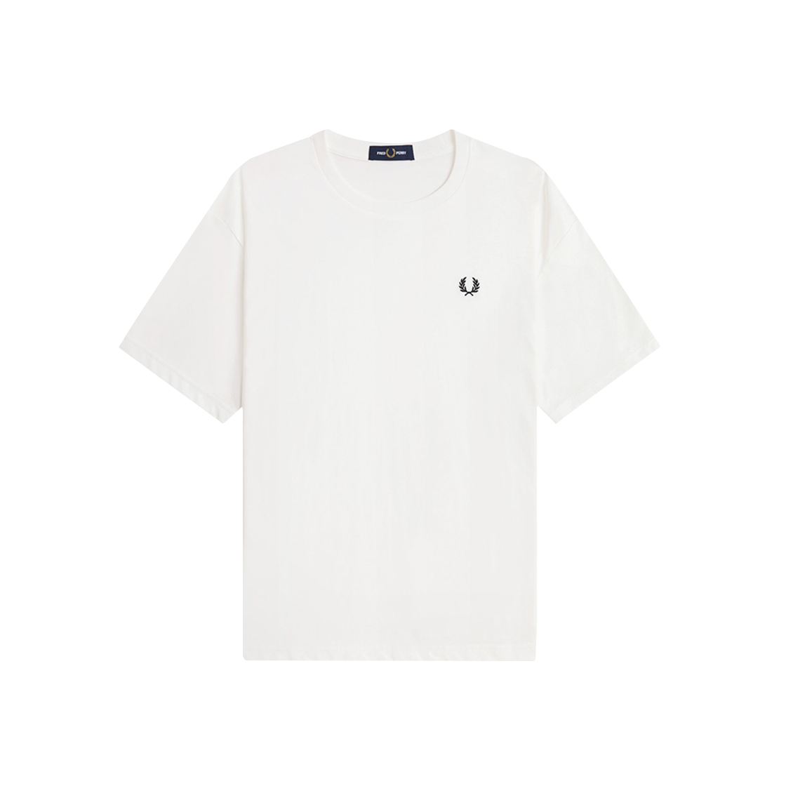 프레드페리 우먼즈 크루넥 티셔츠 스노우 화이트(Fred Perry Womens Crew Neck T-Shirt Snow White)