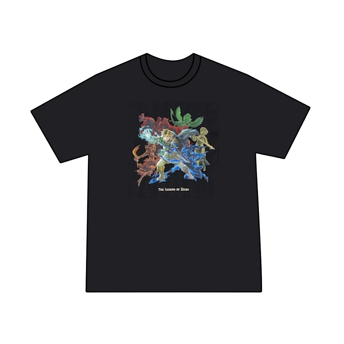 472679 Uniqlo UT x The Legend of Zelda Tears of the Kingdom Black - JP - 대표 이미지 #1