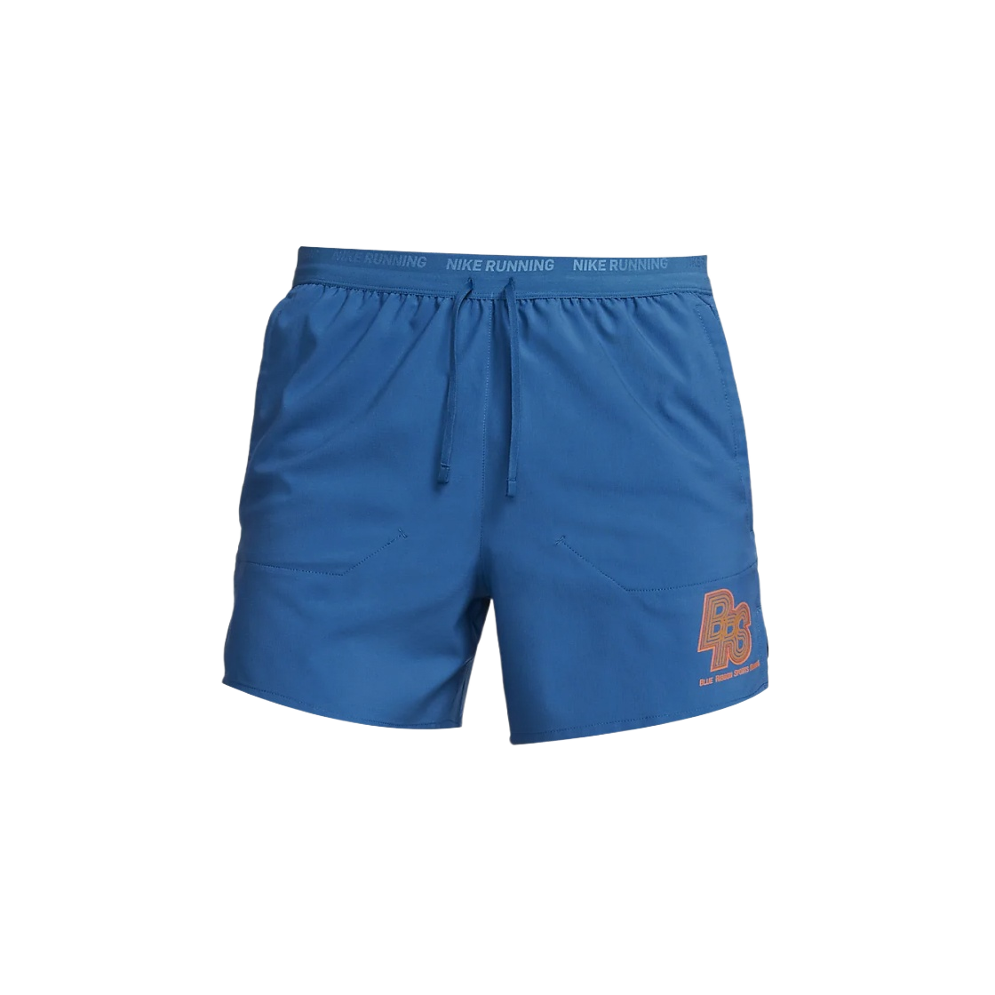 FN3301-476 Nike Running Energy Stride 13cm Brief Lined Running Shorts Court Blue Safety Orange- US/EU - 대표 이미지 #1