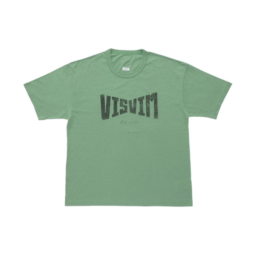Visvim Heritage T-Shirt Light Green - 24SS