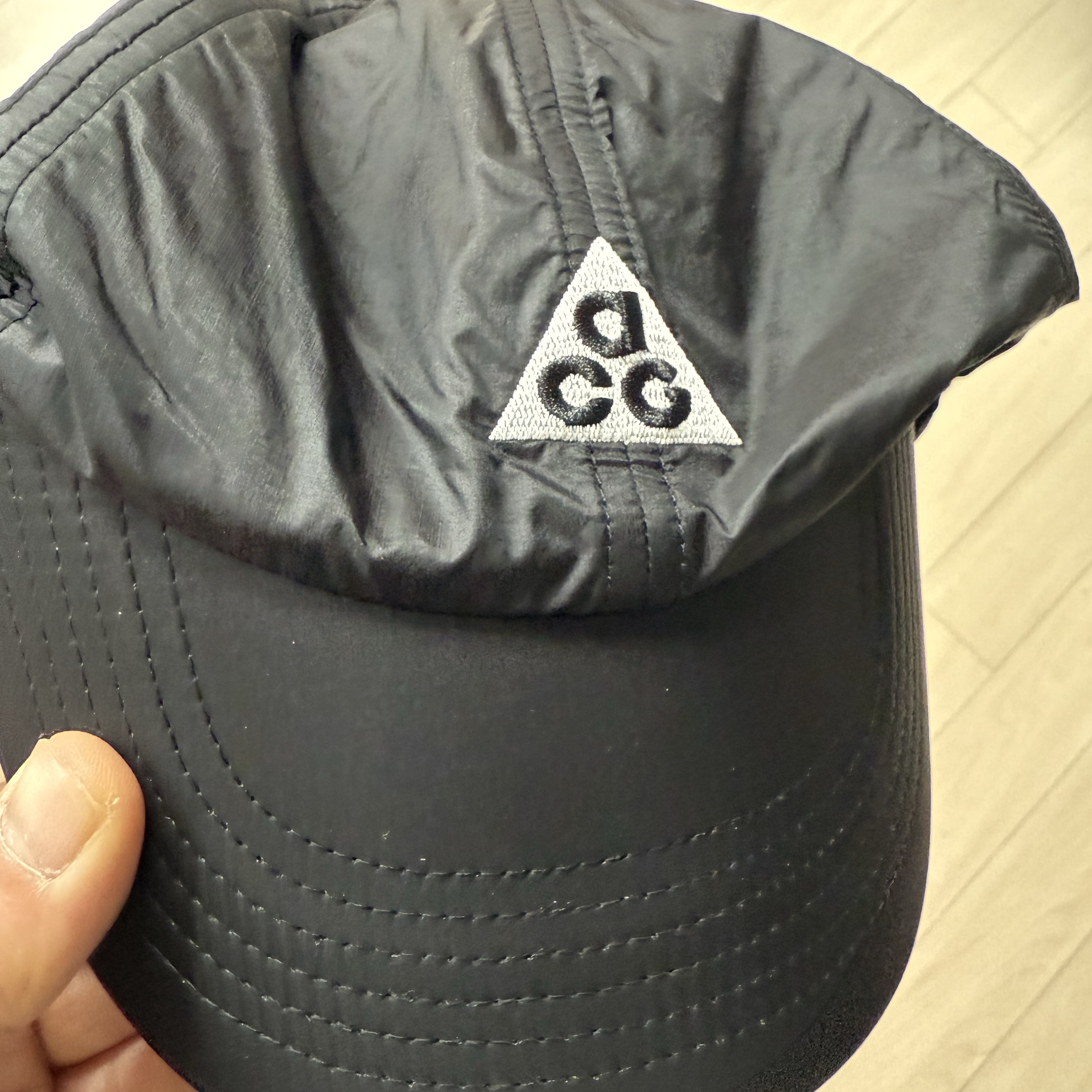 Nike ACG Trail Cap Black 착용 스타일