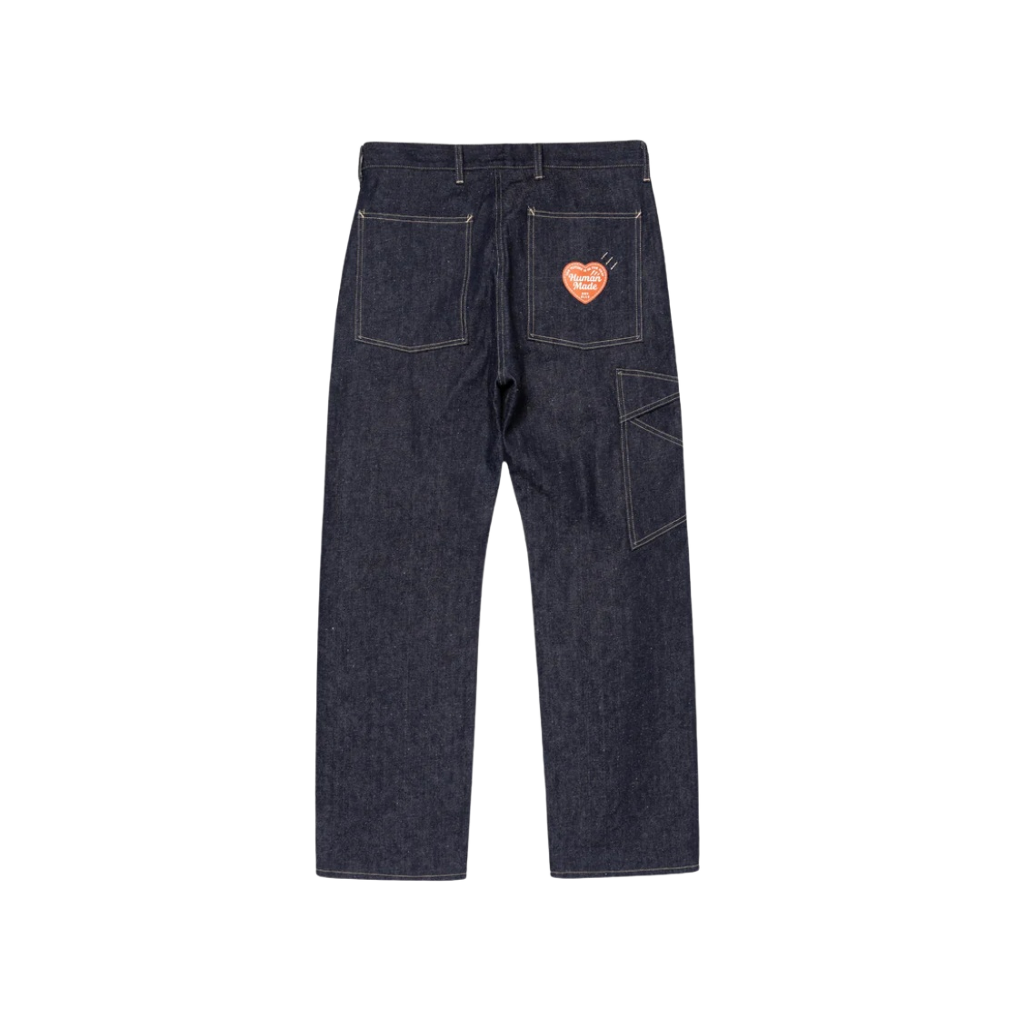 휴먼 메이드 데님 워크 팬츠 패스트 인디고 | Human Made | KREAM