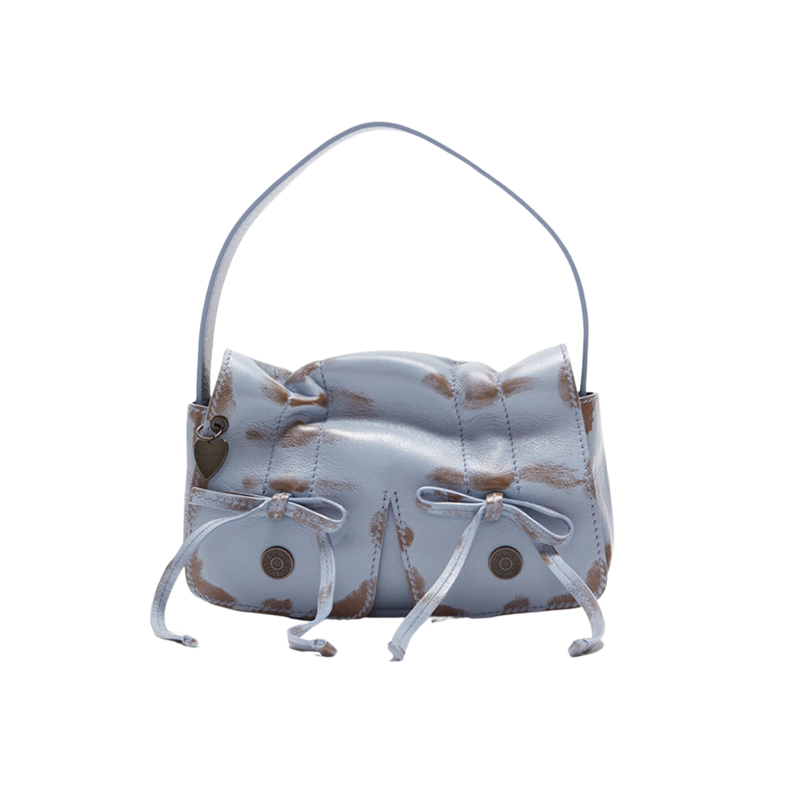 A10344-BVZ Acne Studios Multipocket Micro Bag Lilac Brown