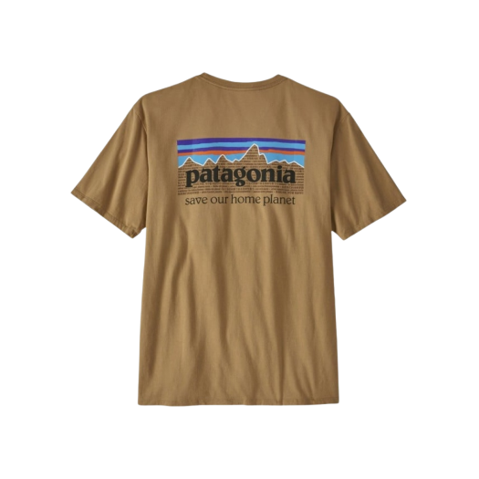 Patagonia P-6 Mission Organic T-Shirt Grayling Brown