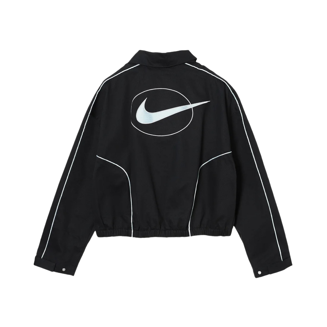 FN1940-010 (W) Nike NSW Woven Jacket Black - US/EU - #2