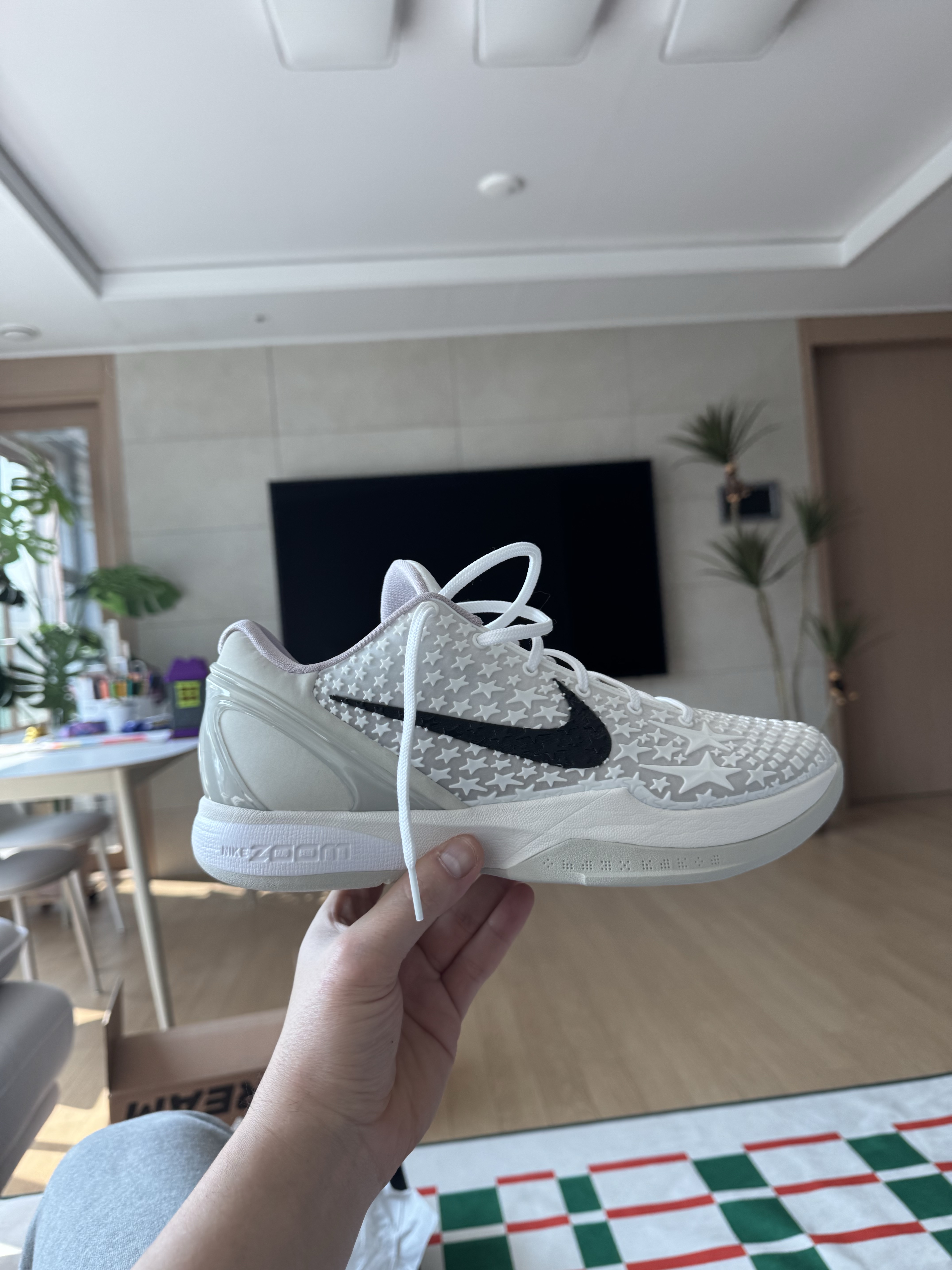 Nike Kobe 6 Protro Sail 착용 스타일 - 1