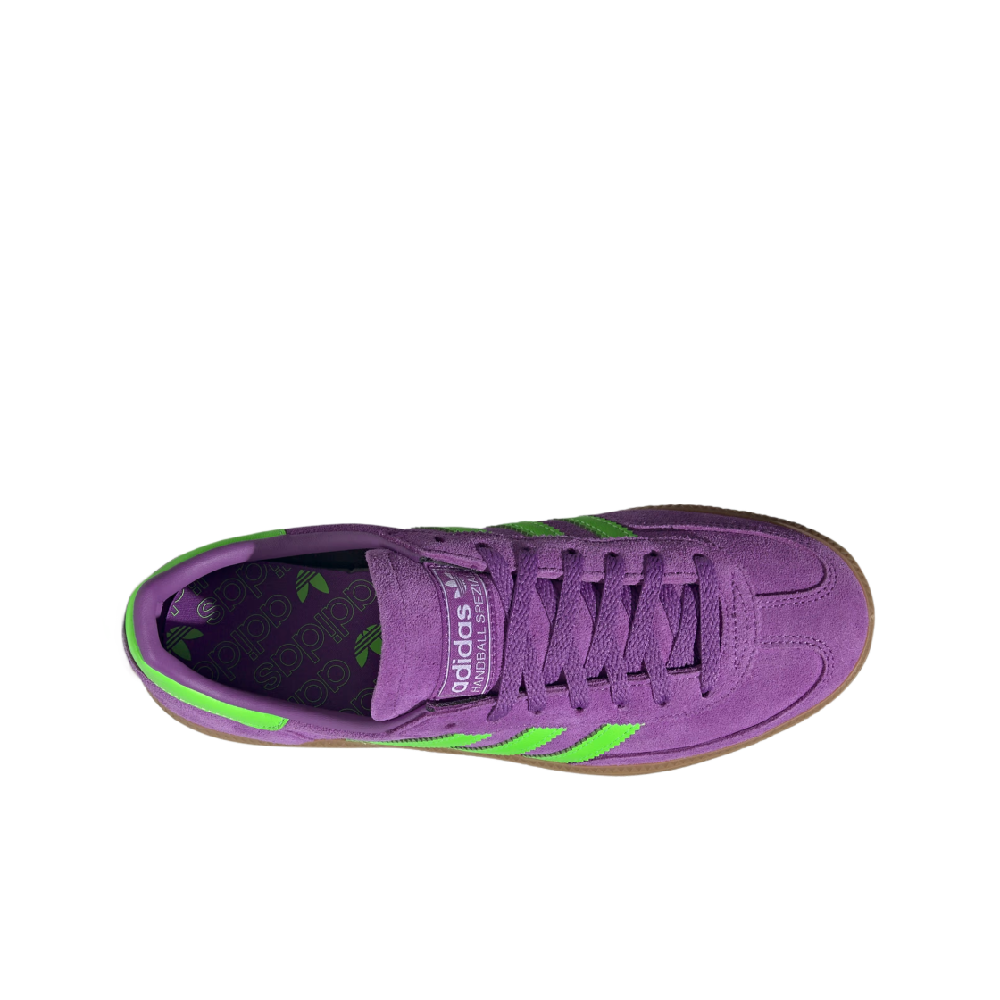 (W) 아디다스 핸드볼 스페지알 액티브 퍼플 솔라 그린((W) Adidas Handball Spezial Active Purple Solar Green) - 2
