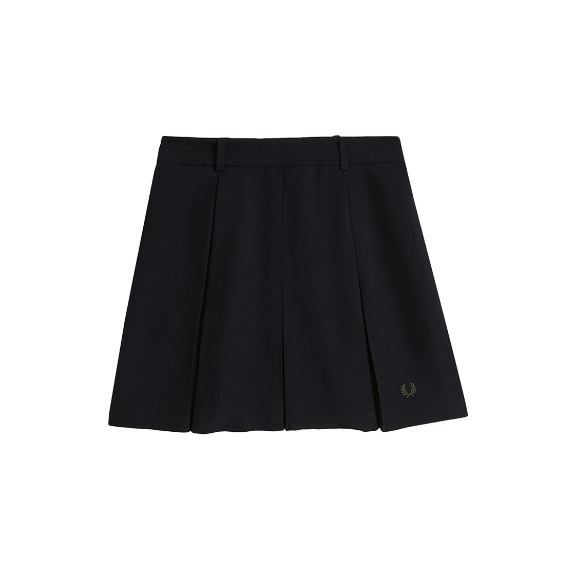 AFPF2519104-102 Fred Perry Womens Pleated Tennis Skirt Black