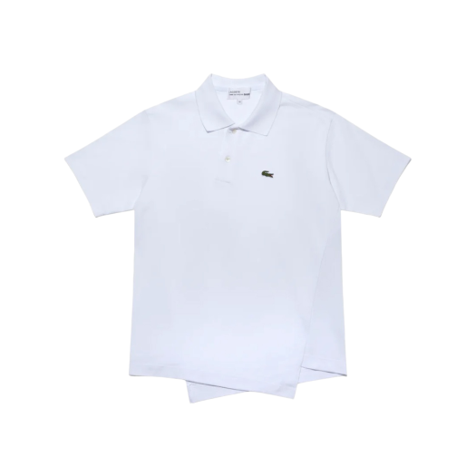 Comme des Garcons Shirt x Lacoste Polo Shirt White