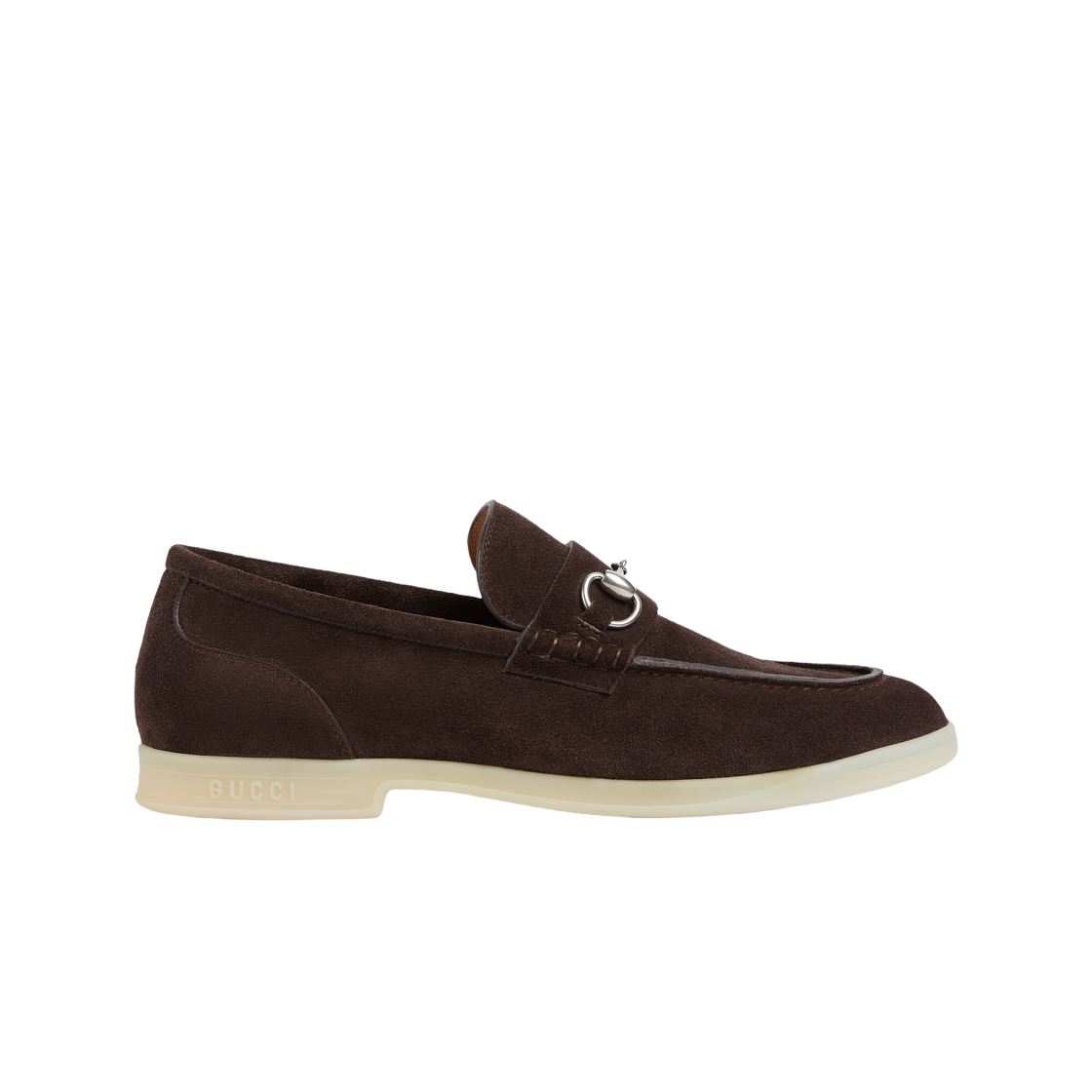 782672-AACVH-2140 Gucci Horsebit Loafer Dark Brown