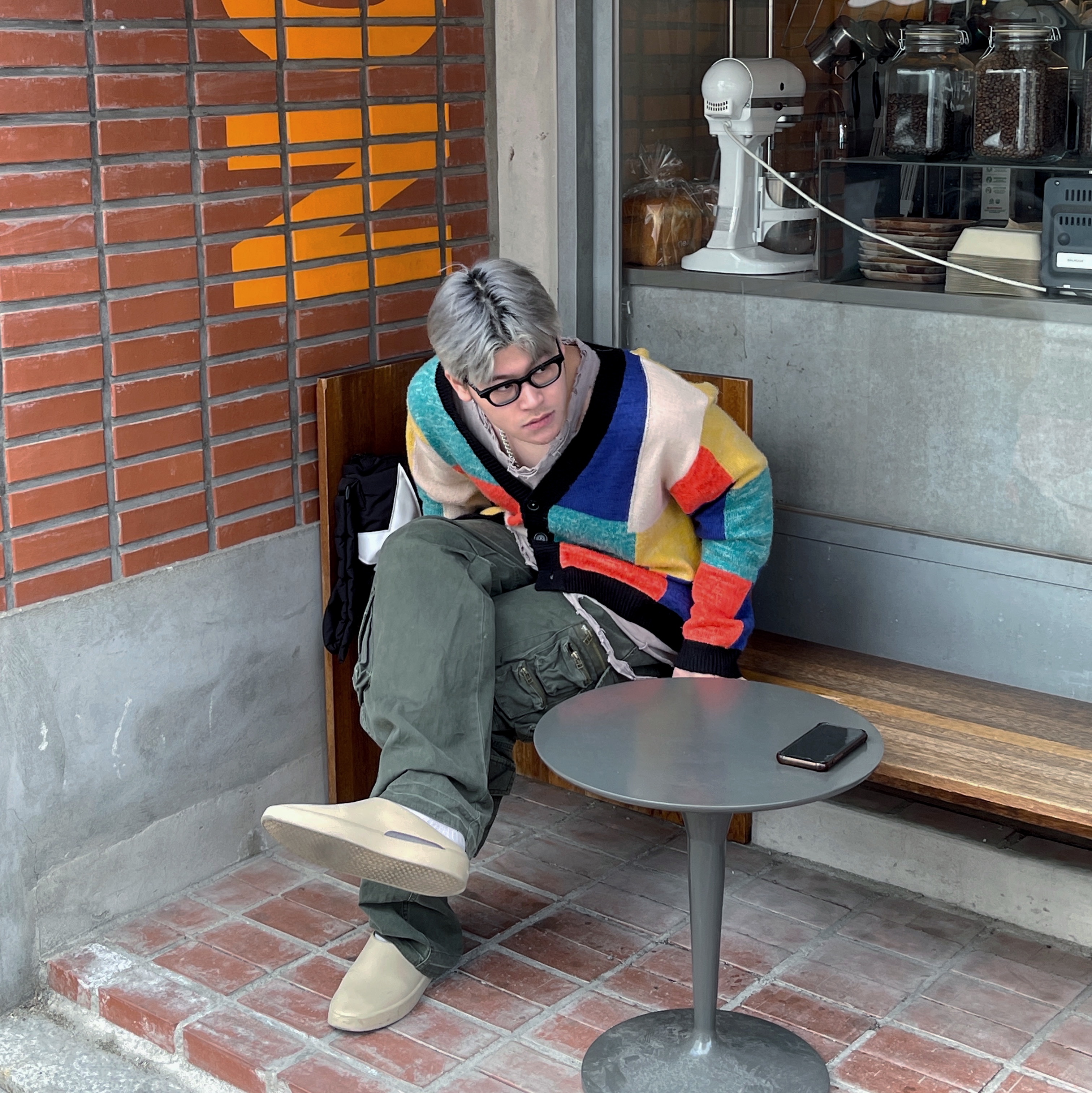 Fear of God The California Almond 착용 스타일