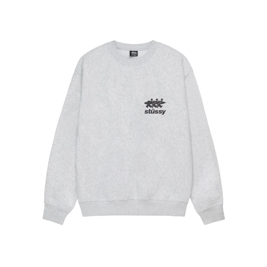 ★韓国の人気★【STUSSY】★SURFWALK CREW★BLACK★ 1417745_02.jpg.jpeg?width=750