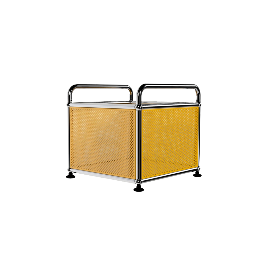 USM x 심볼 레코드 크레이트 골든 옐로우(USM x Symbol Record Crate Golden Yellow)