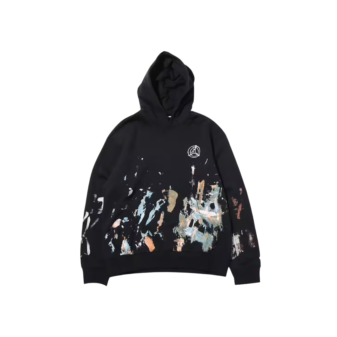 FD7394-010 Jordan Artist Series By Jammie Holmes Fleece Pullover Hoodie Black - Asia - 대표 이미지 #1