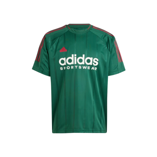 Adidas House of Tiro Nations Pack T-Shirt Dark Green Collegiate Burgundy Cloud White - KR Sizing