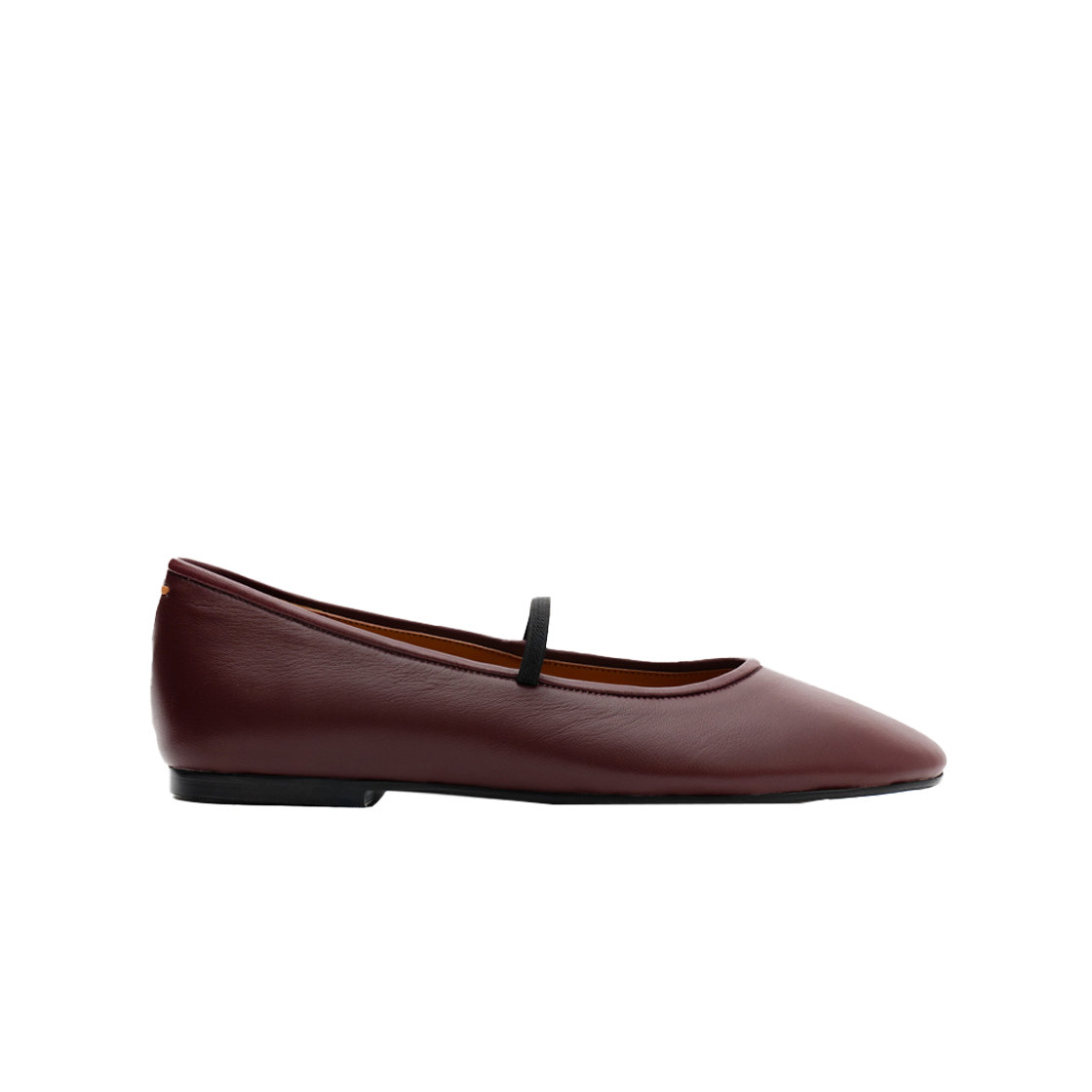8TMPA14F4L Thom McAn Paris 01 Ballerina Burgundy