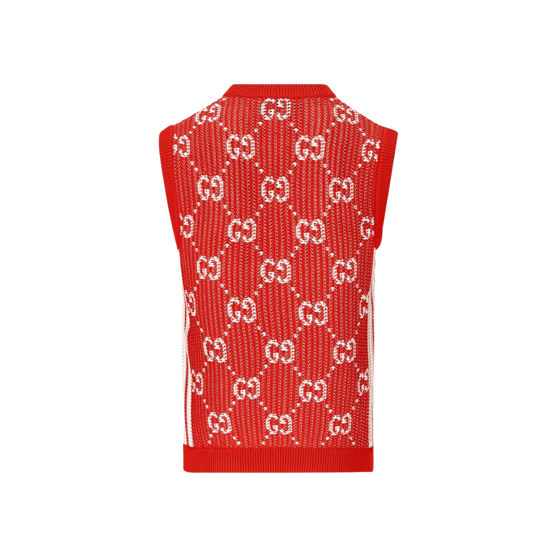 구찌 GG 브이넥 니트 베스트 레드 | Gucci | KREAM