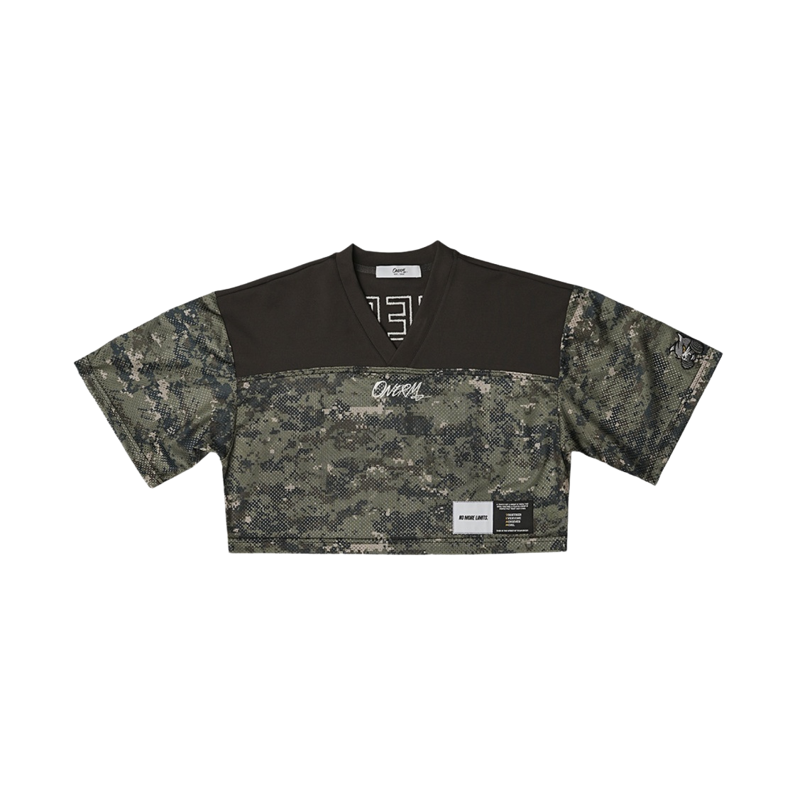 - (W) ONERM Wild Cats Cropped Rugby Jersey Digital Camo - #2