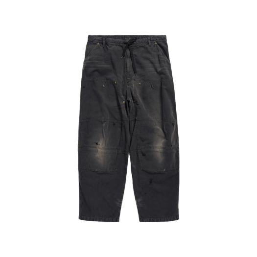 Balenciaga Double Knee Pants Black