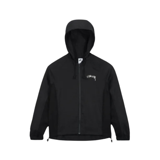 Nike x Stussy Linen Shell Jacket Black (FZ5752-010)