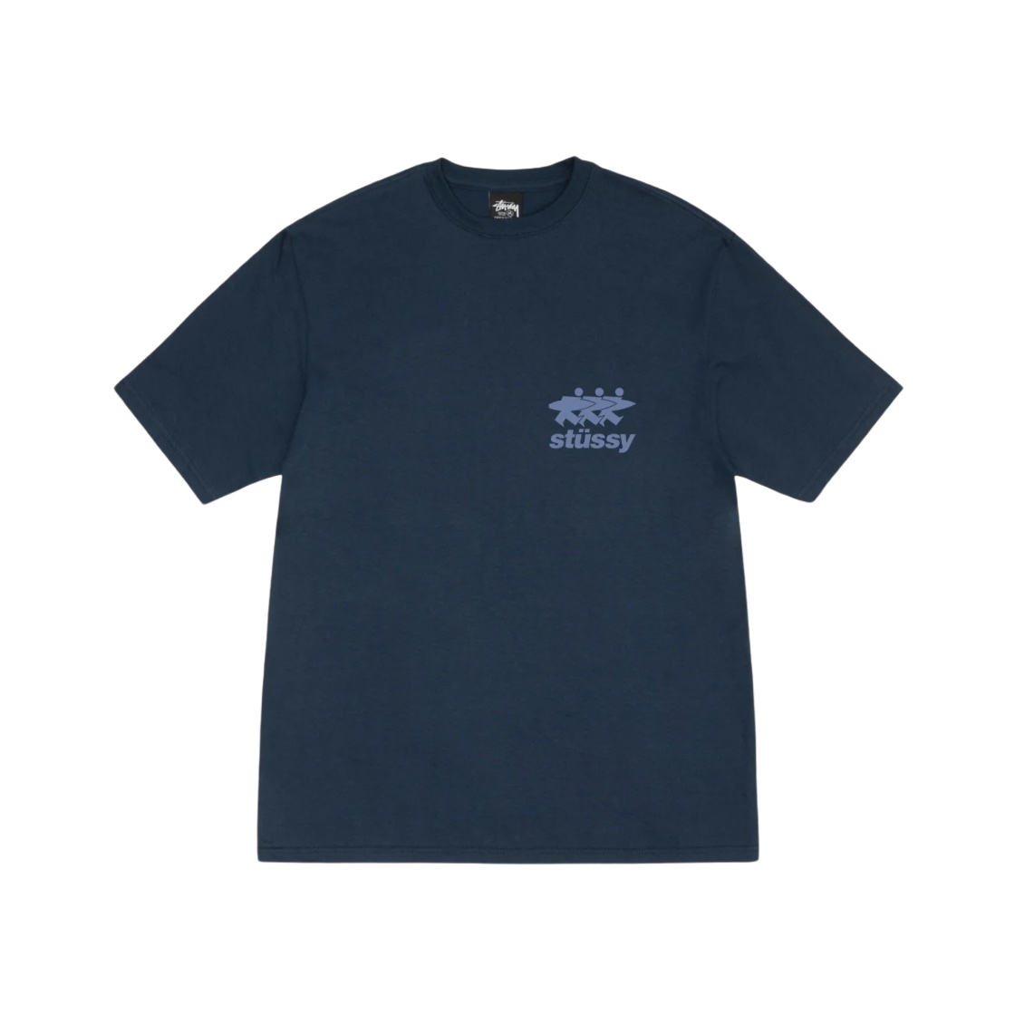 스투시 서프워크 티셔츠 네이비 | Stussy | KREAM
