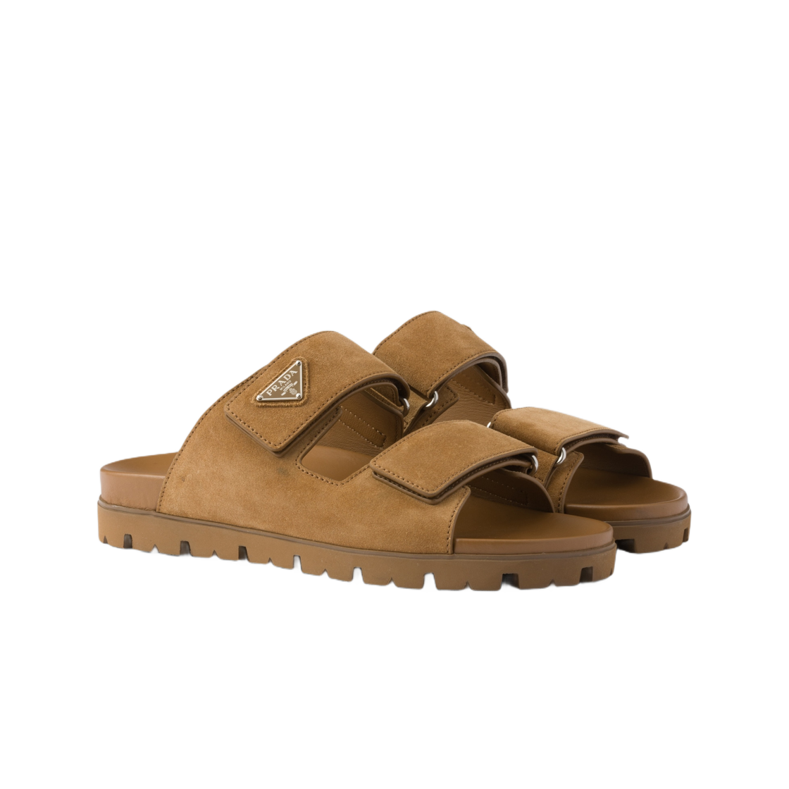프라다 스웨이드 밴드 샌들 시나몬(Prada Suede Band Sandals Cinnamon) - 2