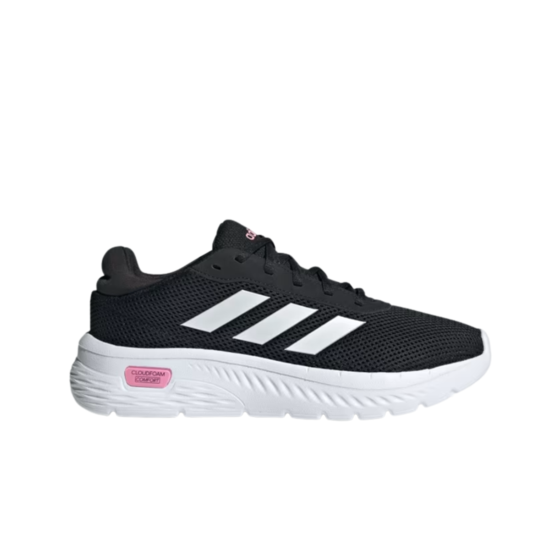 IH2974 (W) Adidas Sportswear Cloudfoam Comfy Core Black Cloud White