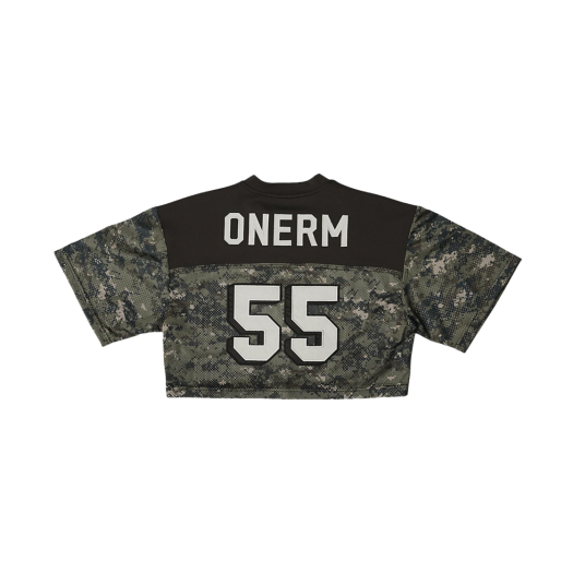 (W) ONERM Wild Cats Cropped Rugby Jersey Digital Camo