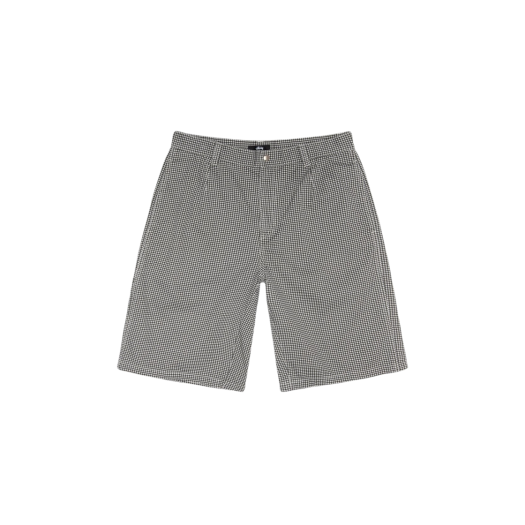 Stussy Chino Work Shorts Houndstooth