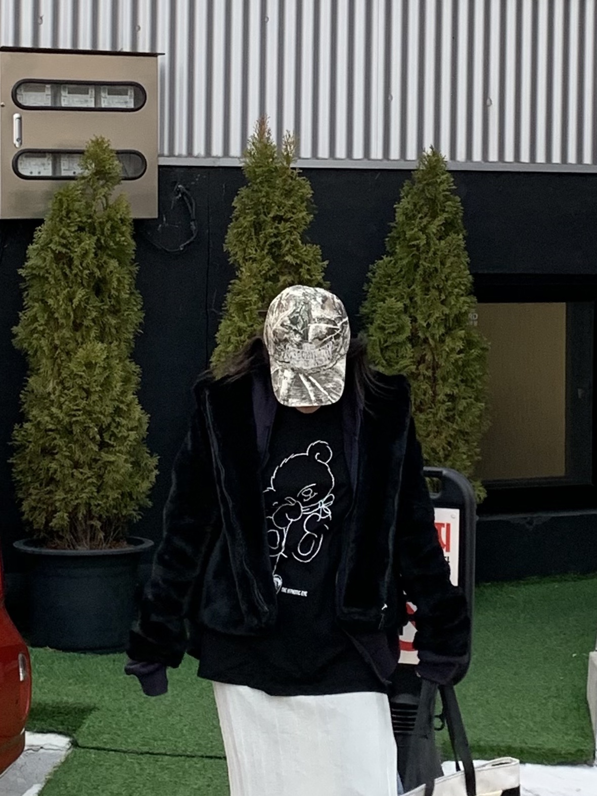 [KREAM 단독] ersco Original Logo Cap Realtree 착용 스타일 - 4