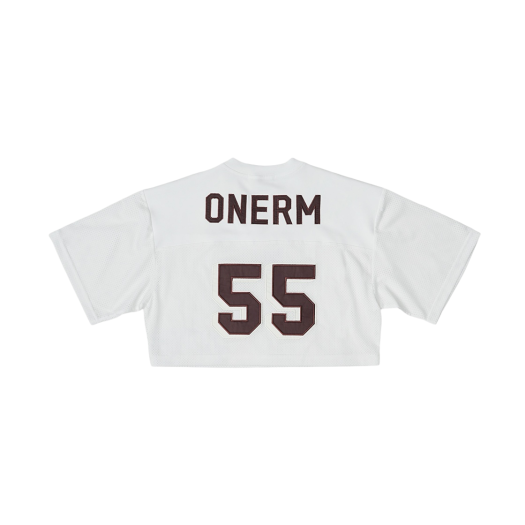 (W) ONERM Wild Cats Cropped Rugby Jersey Off White