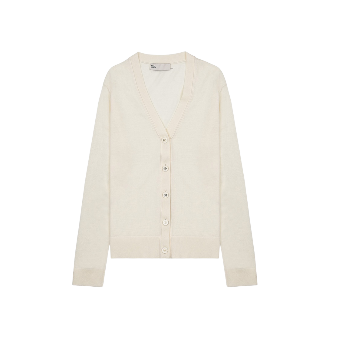 W) 토리버치 시몬 가디건 뉴 아이보리 | Tory Burch | KREAM