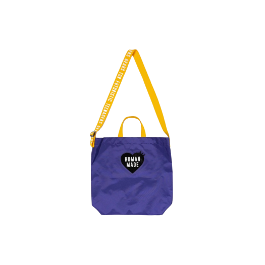 Human Made Shoulder Tote Bag Purple