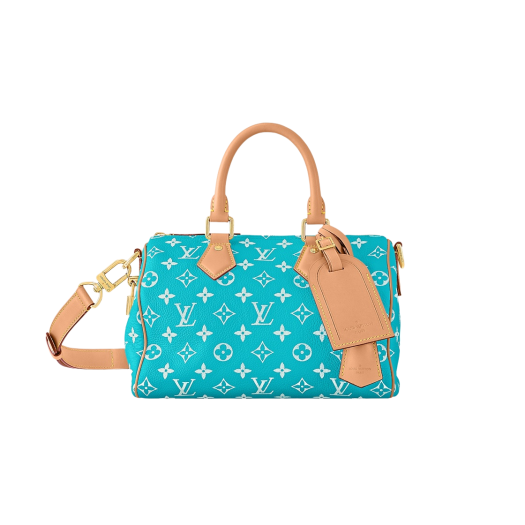 Louis Vuitton Speedy P9 Bandouliere 25 Monogram Turquoise