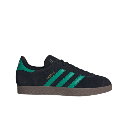 Adidas Gazelle Core Black Court Green