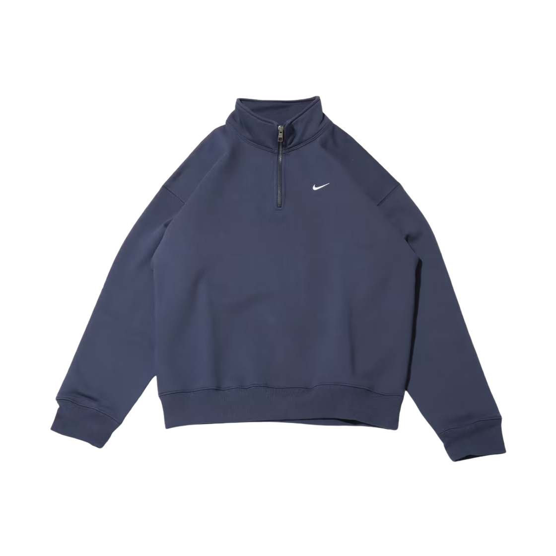 DQ5209-437 Nike NRG Solo Swoosh Heavy Weight BB Quarter Zip Top Thunder Blue - US/EU - 대표 이미지 #1