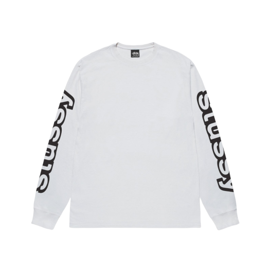 Stussy Sideways LS T-Shirt White