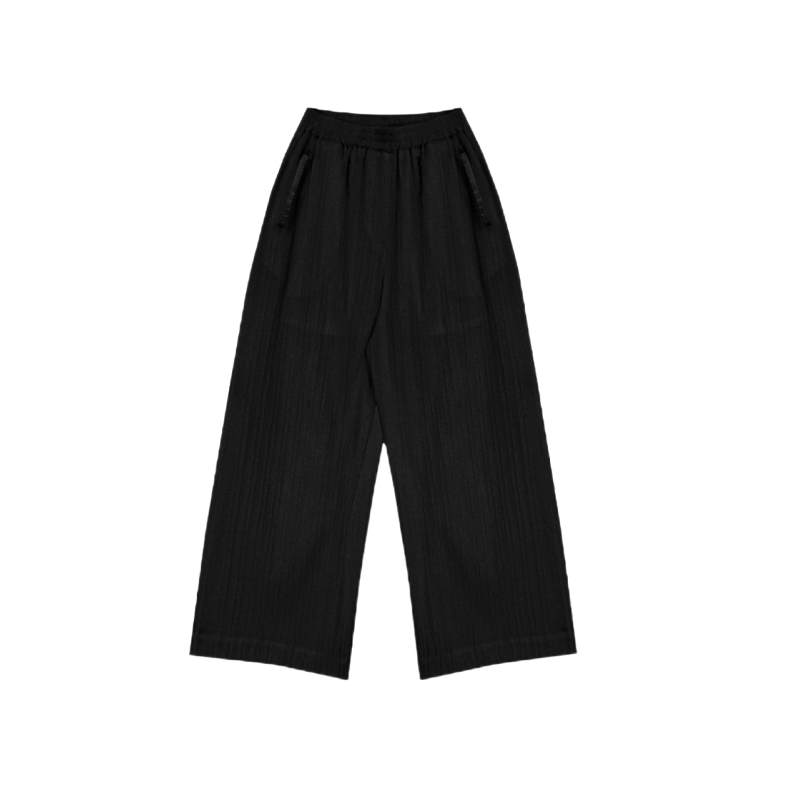 【TREEMINGBIRD】韓国人気◆Easy Wear Set-up Pants W) 트리밍버드 이지 웨어 셋 업 팬츠 블랙 | Treemingbird | KREAM