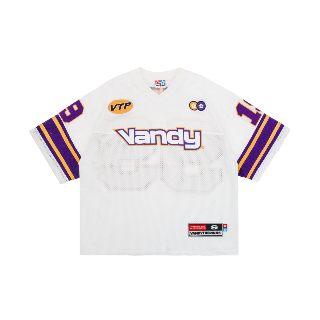 - Vandy The Pink Hockey Jersey White