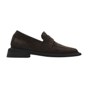 STU Suede Peny Loafers Brown