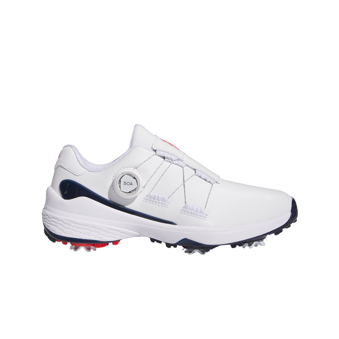 IE2135 (W) Adidas Golf ZG23 Boa Lightstrike Cloud White Collegiate Navy