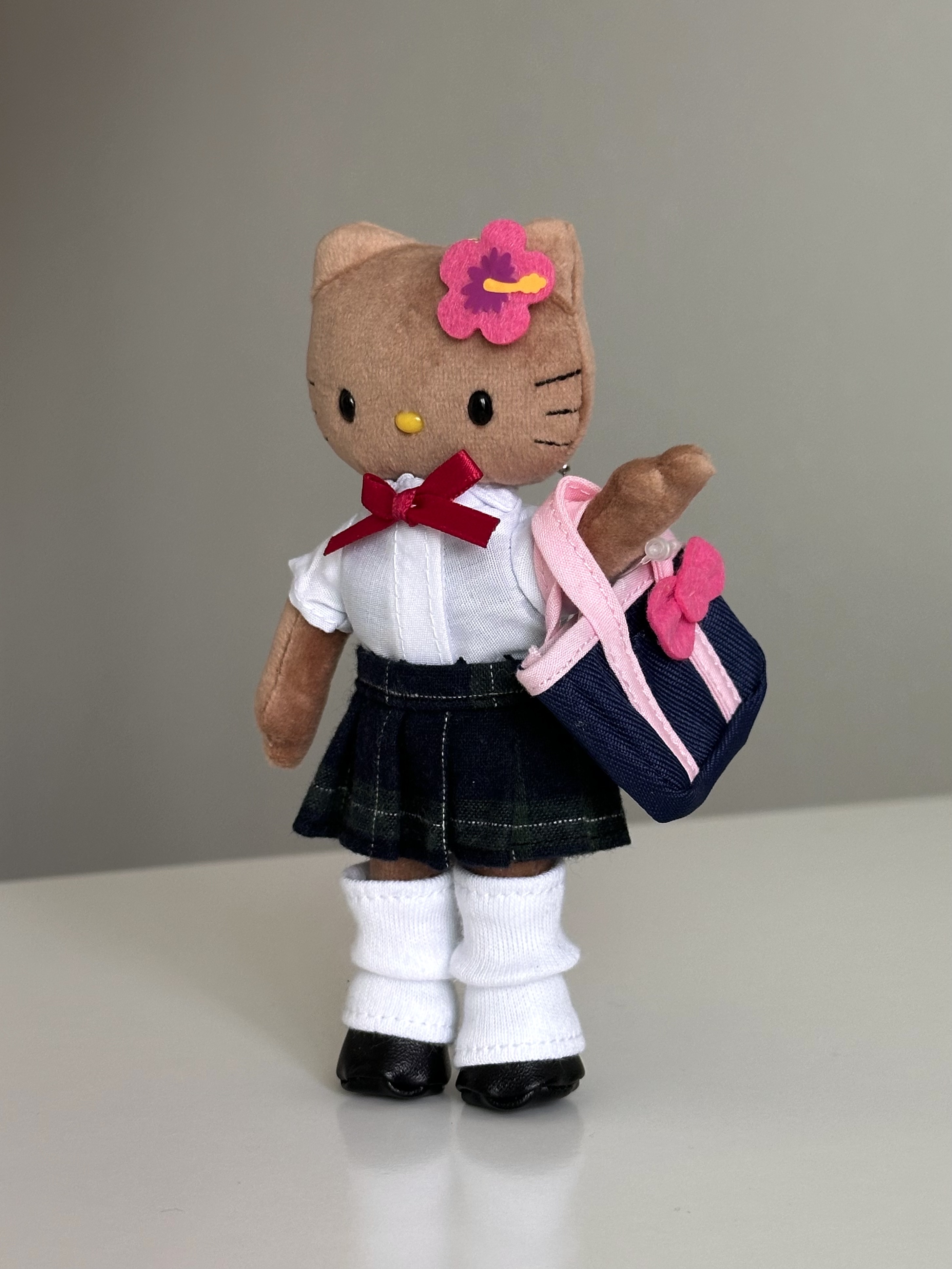Sanrio Hello Kitty Dress-Up Tanning School Uniform 착용 스타일 - 2