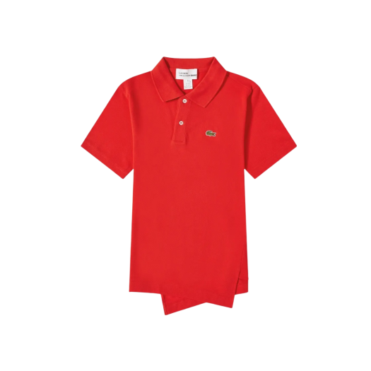 Comme des Garcons Shirt x Lacoste Polo Shirt Red