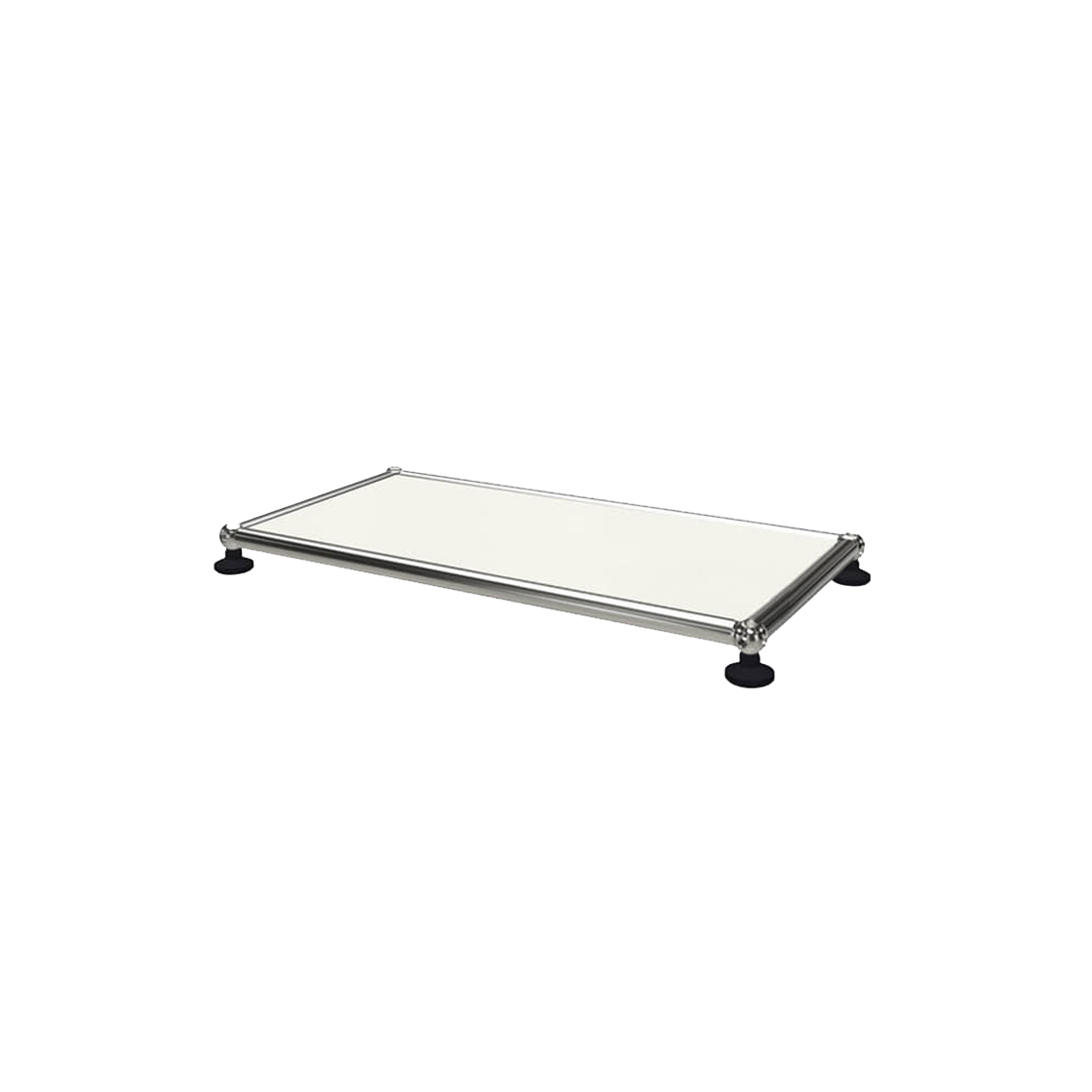 유에스엠 모니터 스탠드 750x350 퓨어 화이트(USM Monitor Stand 750x350 Pure White)