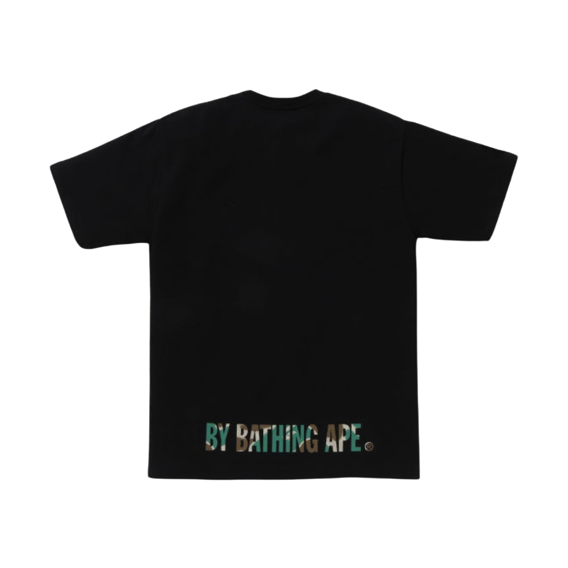 - BAPE Liquid Camo Ape Face Sta T-Shirt Black Olive Drab - #2