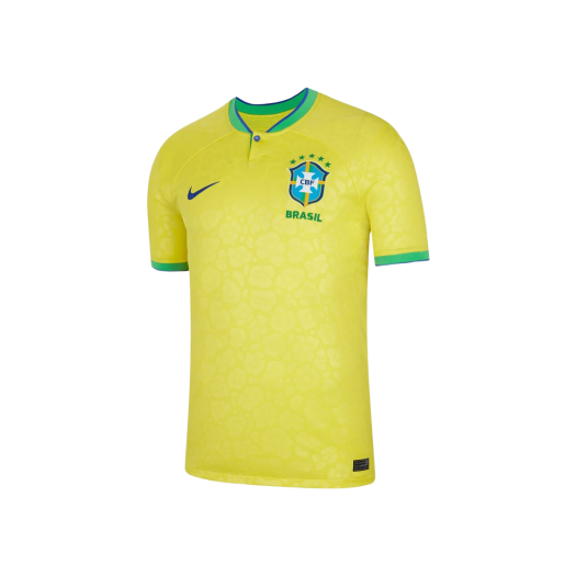 Nike Brazil 2022/23 Dri-Fit Stadium Home Jersey Dynamic Yellow (Non Marking Ver.)
